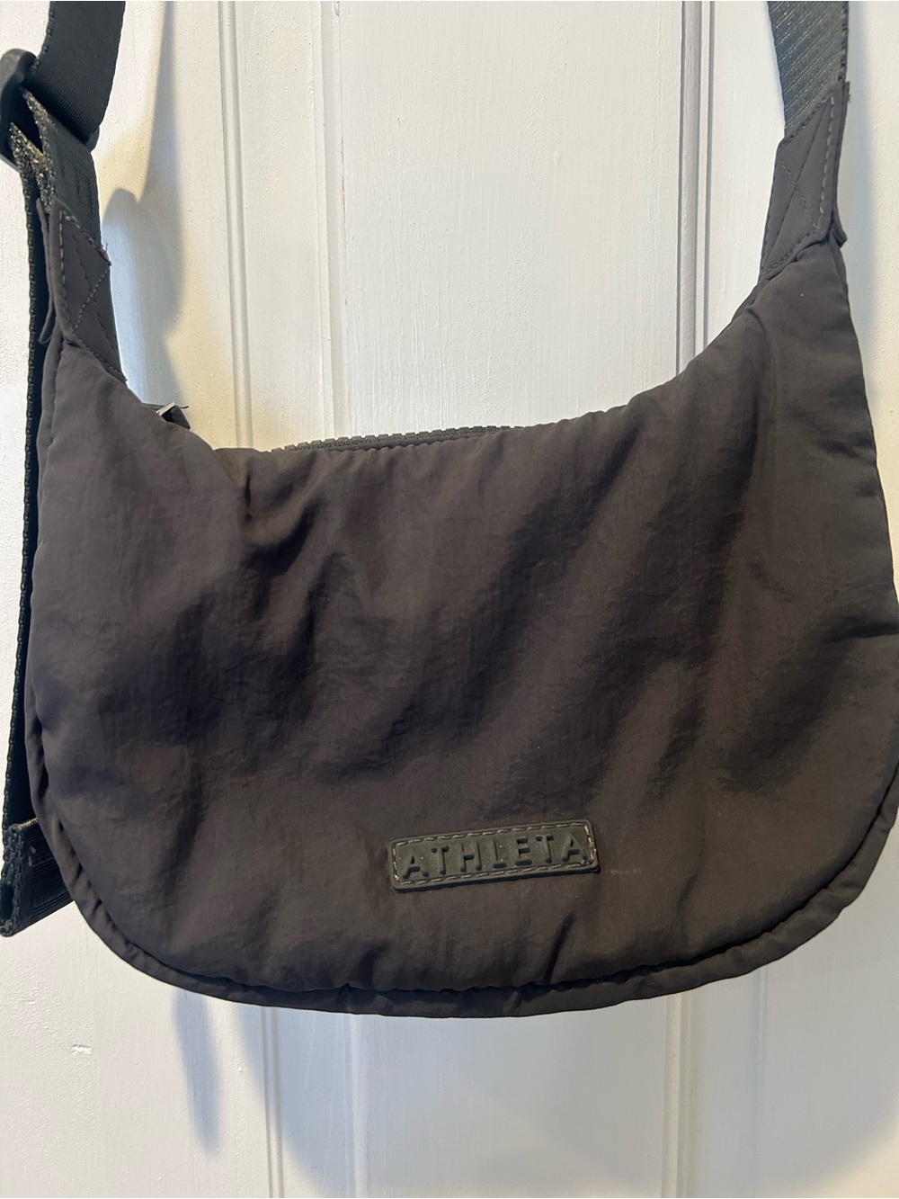Athleta Gray Nylon Crossbody